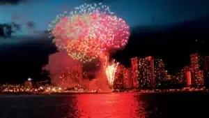 waikiki fireworks sail 1